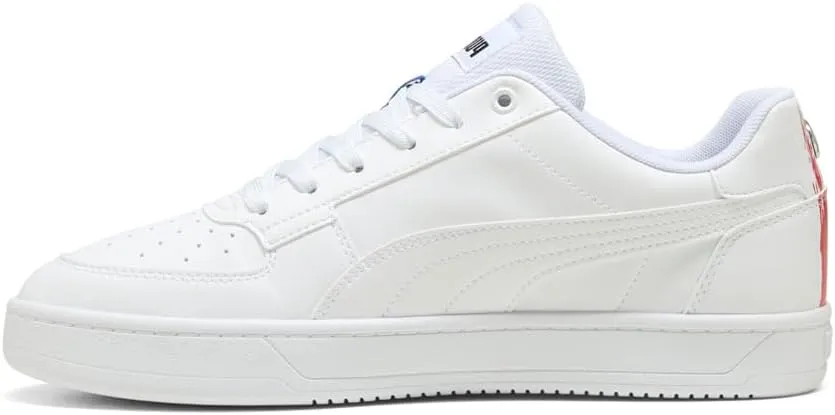 PUMA Mens BMW Motorsport Caven 2.0 Lace Up Sneakers Shoes Casual - White