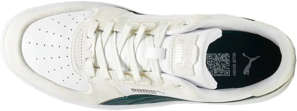 Puma Mens Caven 2.0 Lux Sd Lace Up Sneakers Shoes Casual - Off White