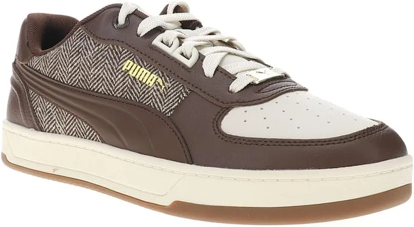 PUMA Mens Caven 2.0 Lux Sd Novelty Lace Up Sneakers Shoes Casual - Brown