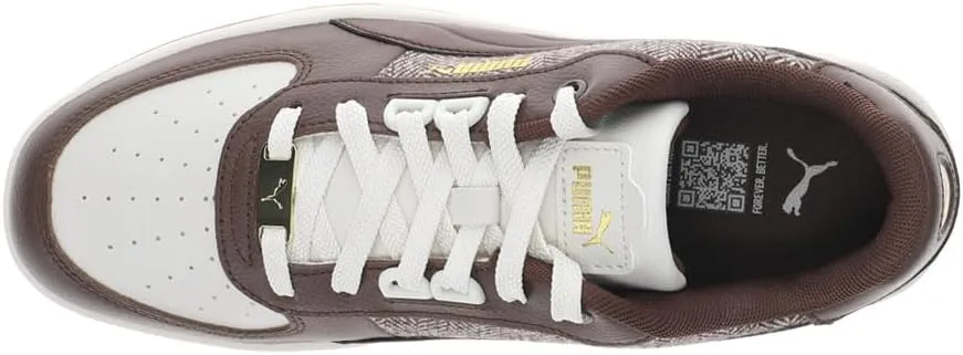 PUMA Mens Caven 2.0 Lux Sd Novelty Lace Up Sneakers Shoes Casual - Brown