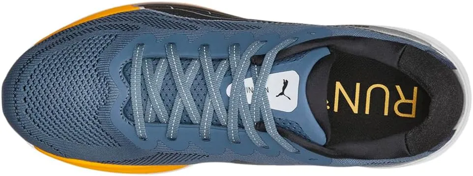 PUMA Mens Magnify Nitro Knit Running Sneakers Shoes - Blue