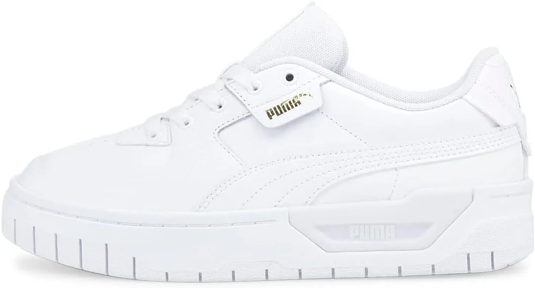 PUMA Womens Cali Dream LTH Perforated Platform Sneakers Shoes Casual - Red, White