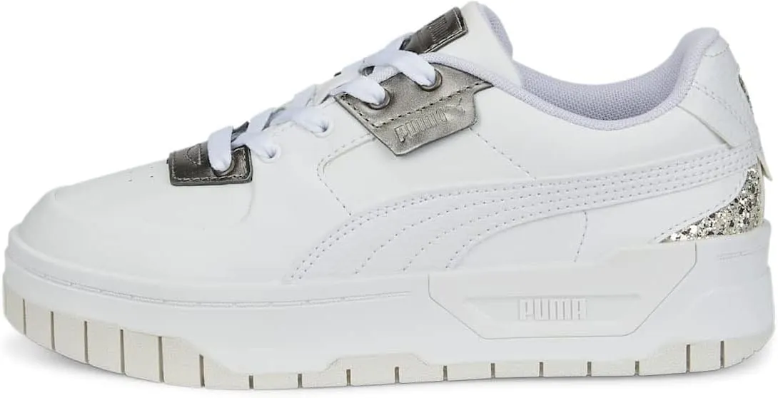 Puma - Womens Cali Dream Sq Shoes, Size: 8 M US, Color: Puma White/Nimbus Cloud