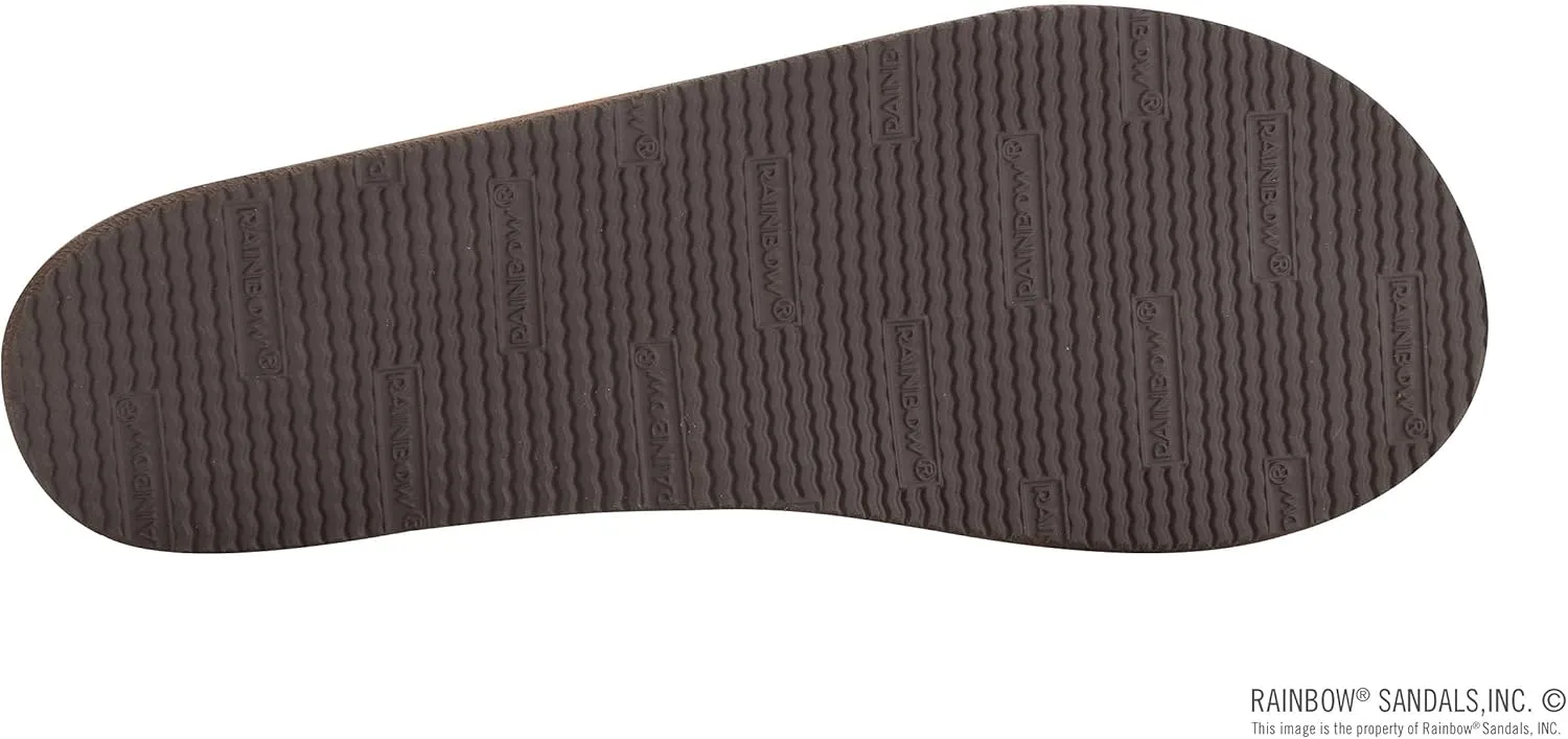 Rainbow Sandals Ladies Luxury Leather - Single Layer Arch Support With 1/2" Narrow Strap