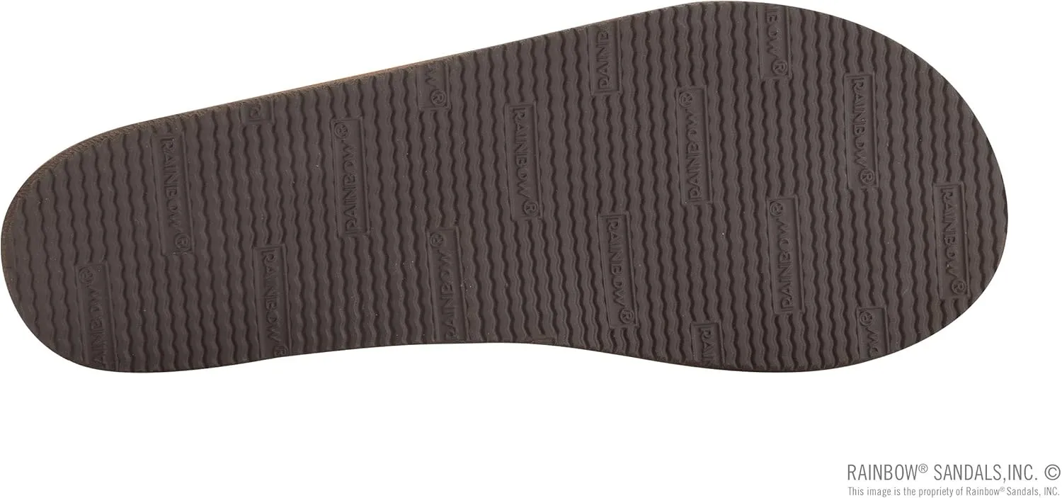 Rainbow Sandals Ladies Luxury Leather - Single Layer Arch Support With 1/2" Narrow Strap