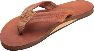 Rainbow Sandals Ladies Luxury Leather - Single Layer Arch Support