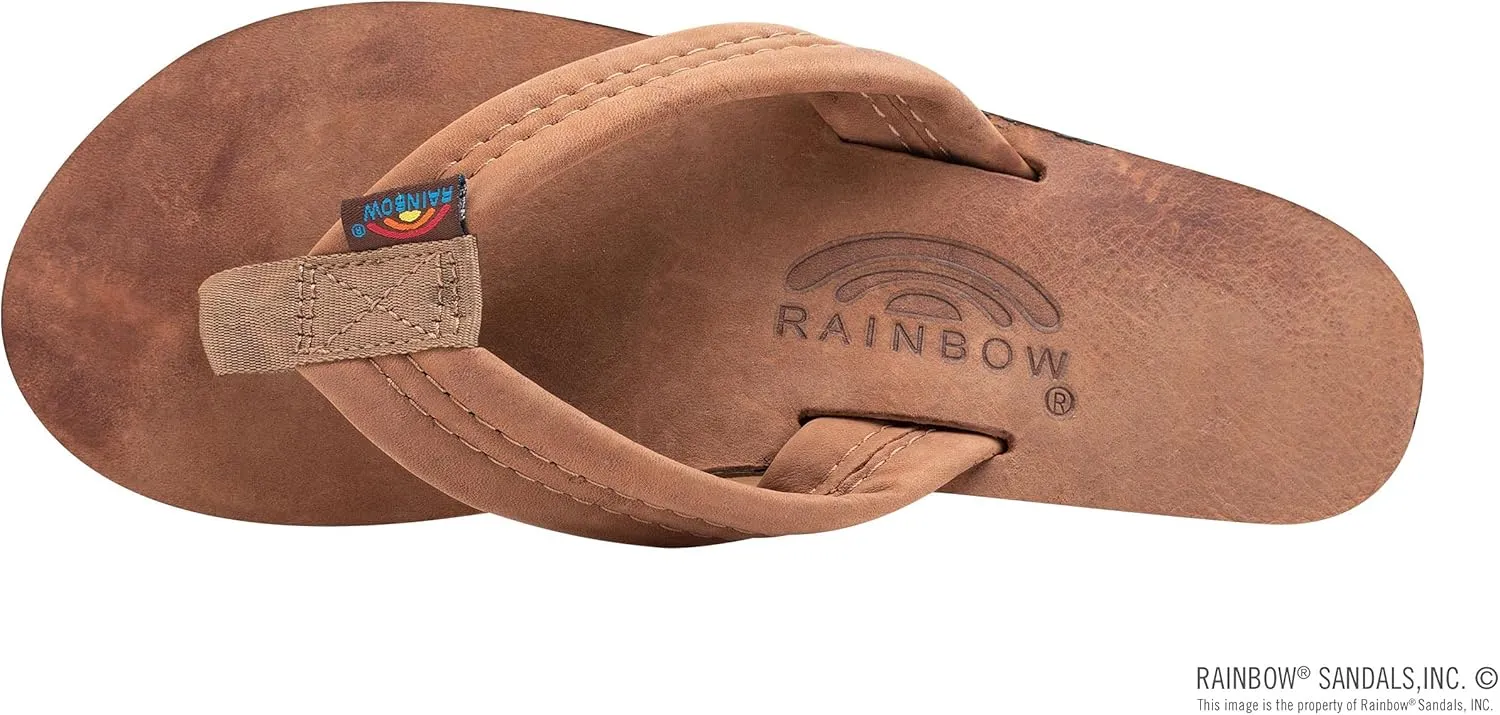 Rainbow Sandals Ladies Luxury Leather - Single Layer Arch Support