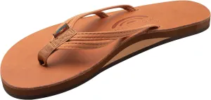 Rainbow Sandals Ladies The Sand Piper Luxury Leather - Single Layer Arch w/Double Narrow 1/3" Strap