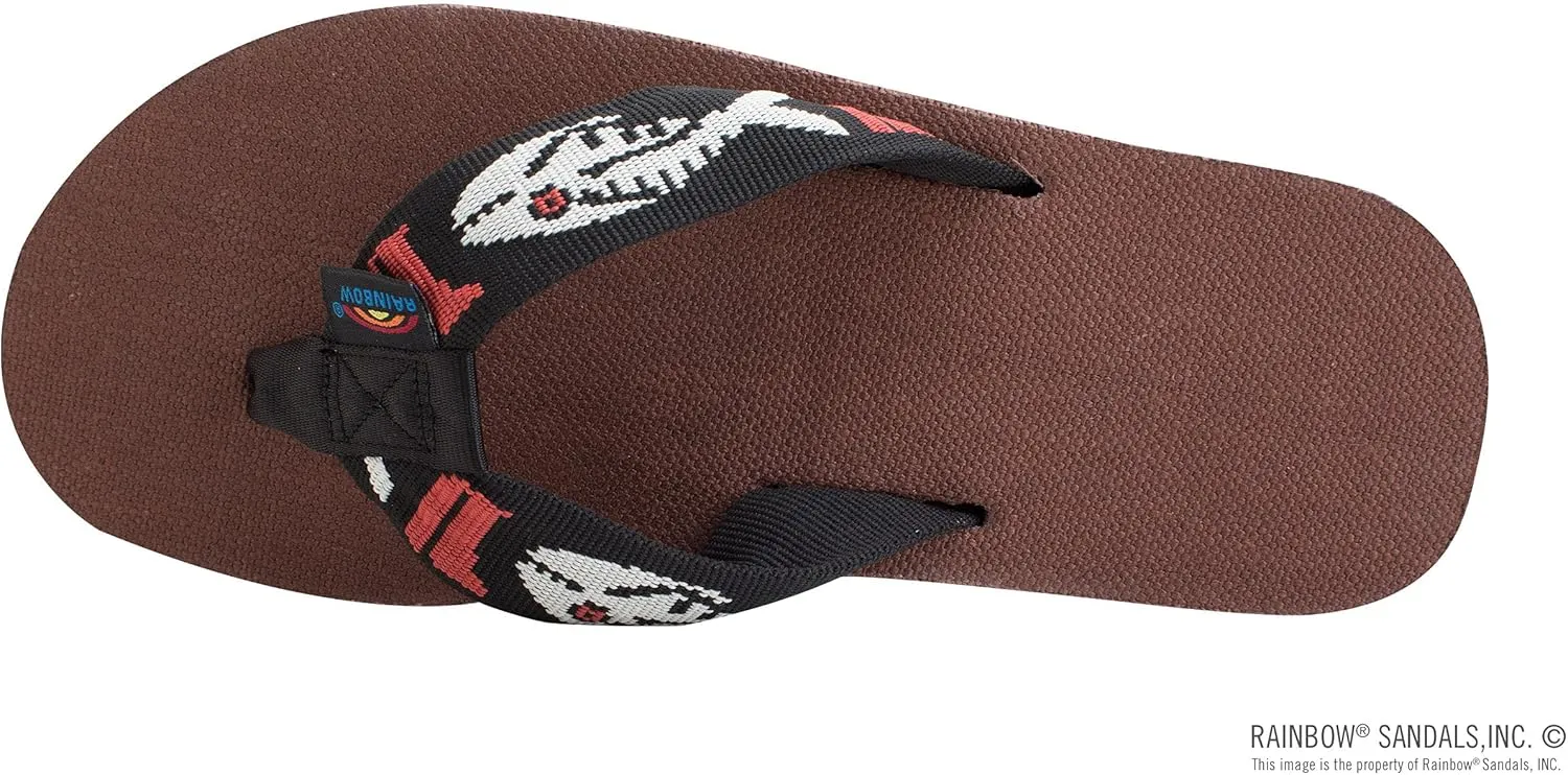 Rainbow Sandals Men's Hemp Single Layer Fish Strap with Arch