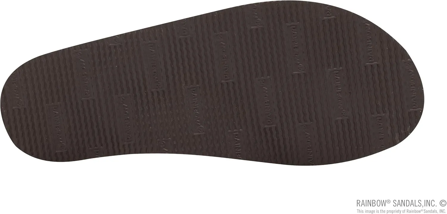 Rainbow Sandals Mens Luxury Leather - Single Layer Arch Support