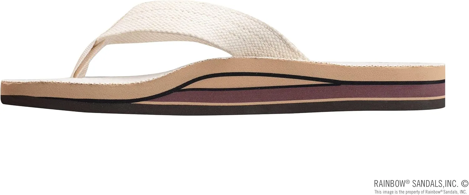 Rainbow Sandals Women's Double Layer Arch Hemp w/Wide Strap