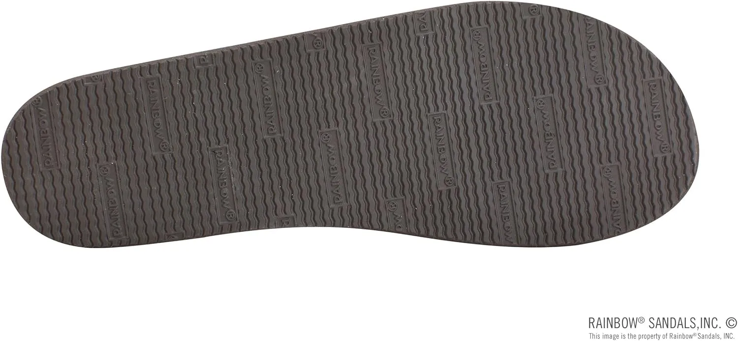 Rainbow Sandals Women's Double Layer, Narrow Strap, Leather Sandals w/Arch