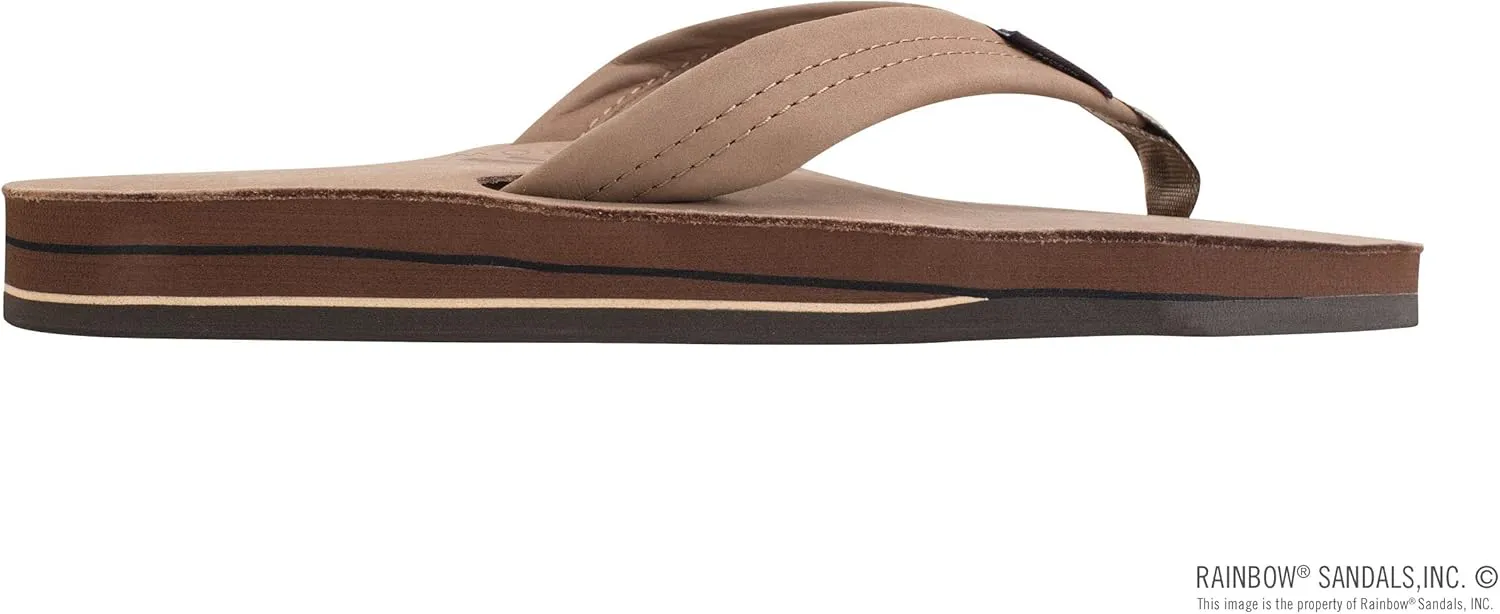 Rainbow Sandals Women's Double Layer Premier Leather Sandals w/Arch Support