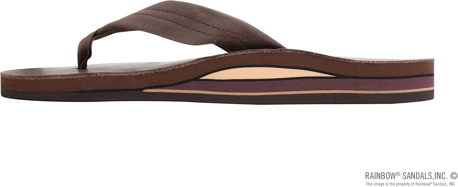 Rainbow Sandals Women's Double Layer Premier Leather Sandals w/Arch Support