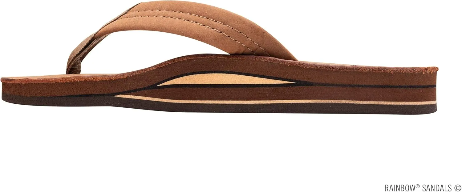 Rainbow Sandals Women's Double Layer Premier Leather Sandals w/Arch Support