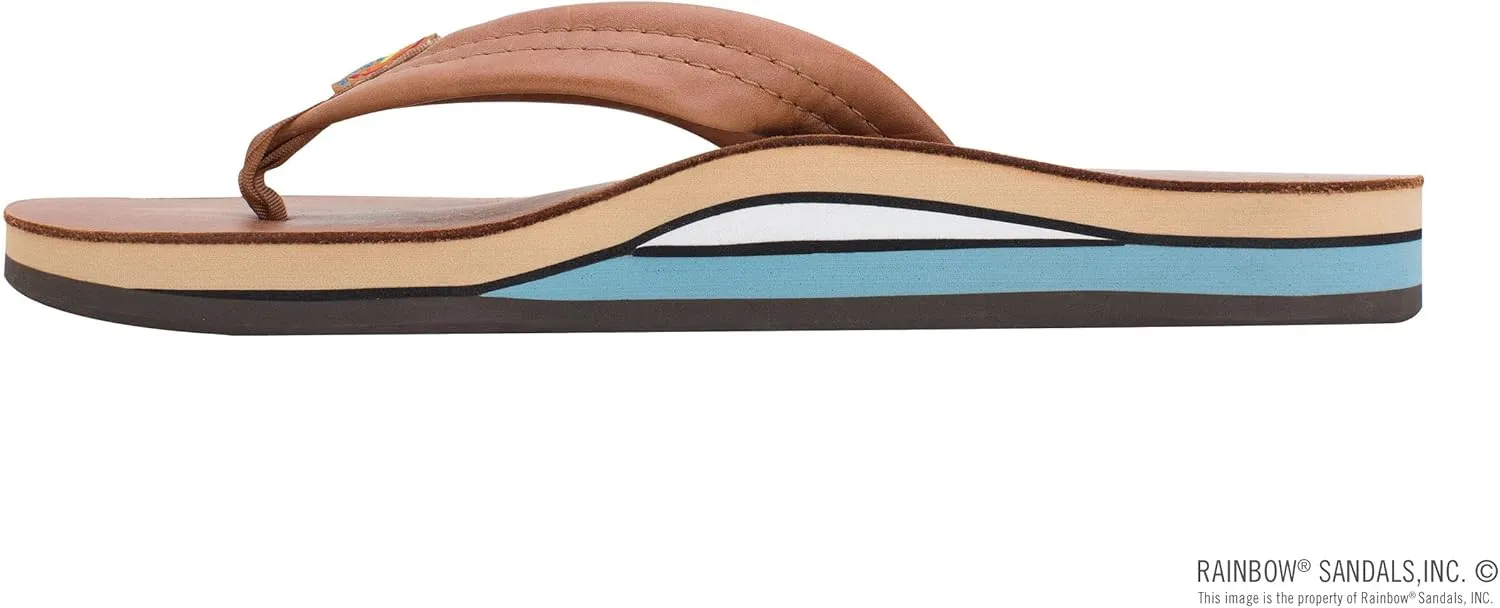 Rainbow Sandals Women's Double Layer Premier Leather Sandals w/Arch Support
