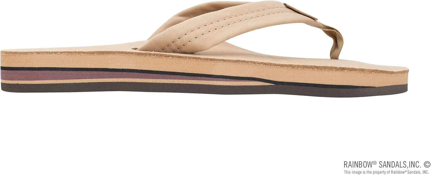 Rainbow Sandals Women's Double Layer Premier Leather Sandals w/Arch Support