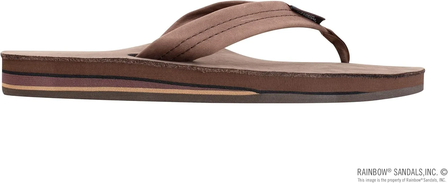 Rainbow Sandals Women's Double Layer Premier Leather Sandals w/Arch Support