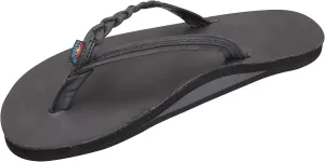 Rainbow Sandals Women’s Flirty Braidy Premier Leather w/Single Braided Strap