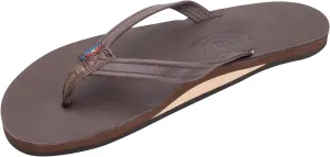 Rainbow Sandals Women's Single Layer Leather Sandal Narrow Strap