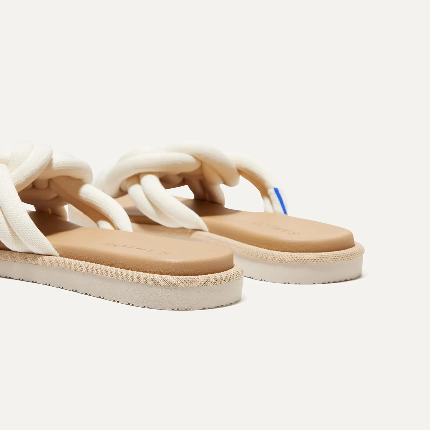 Rothy's The Summer Sandal Women's Slip-On Shoes, Comfortable Sandals, Made From Recycled Plastic Bottles & Machine Washable