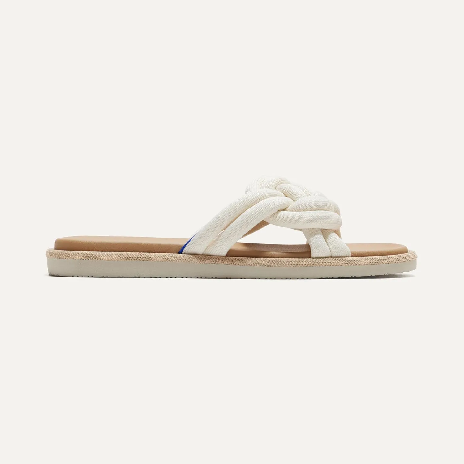 Rothy's The Summer Sandal Women's Slip-On Shoes, Comfortable Sandals, Made From Recycled Plastic Bottles & Machine Washable