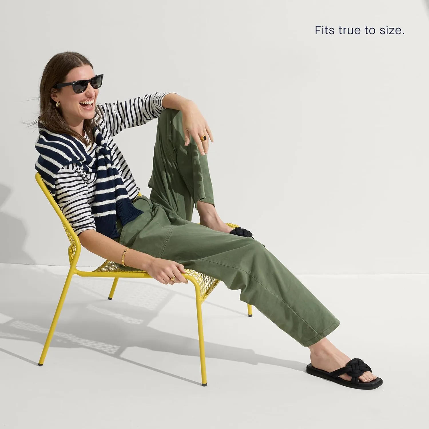 Rothy's The Summer Sandal Women's Slip-On Shoes, Comfortable Sandals, Made From Recycled Plastic Bottles & Machine Washable