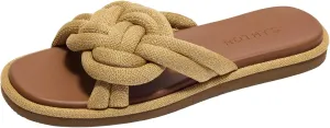 Rothy's The Summer Sandal Women's Slip-On Shoes, Comfortable Sandals, Made From Recycled Plastic Bottles & Machine Washable