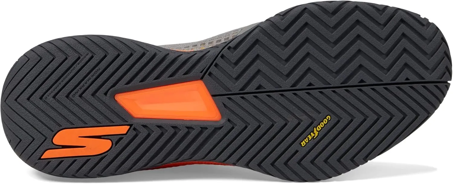Skechers Men's Viper Court-Athletic Indoor Outdoor Pickleball Shoes with Arch Fit Support Sneaker