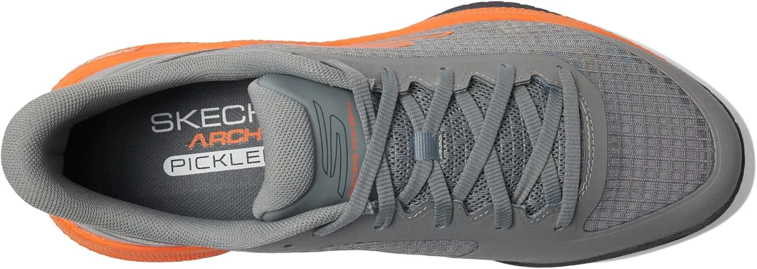 Skechers Men's Viper Court-Athletic Indoor Outdoor Pickleball Shoes with Arch Fit Support Sneaker