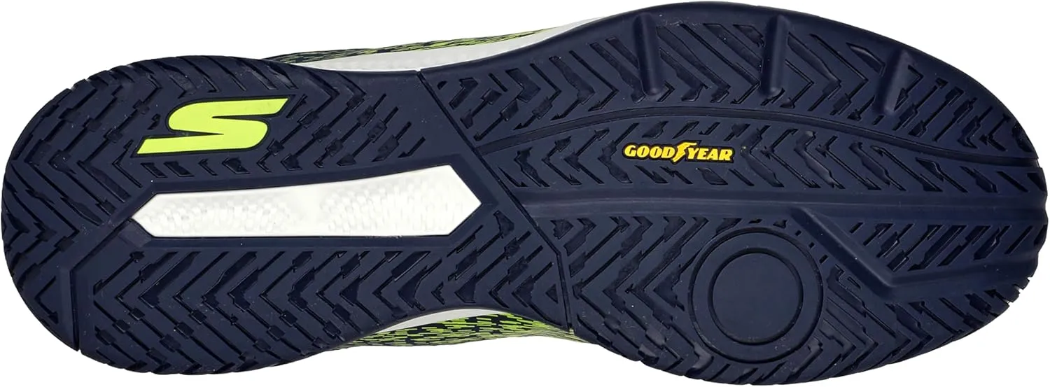 Skechers Men's Viper Court-Athletic Indoor Outdoor Pickleball Shoes with Arch Fit Support Sneaker