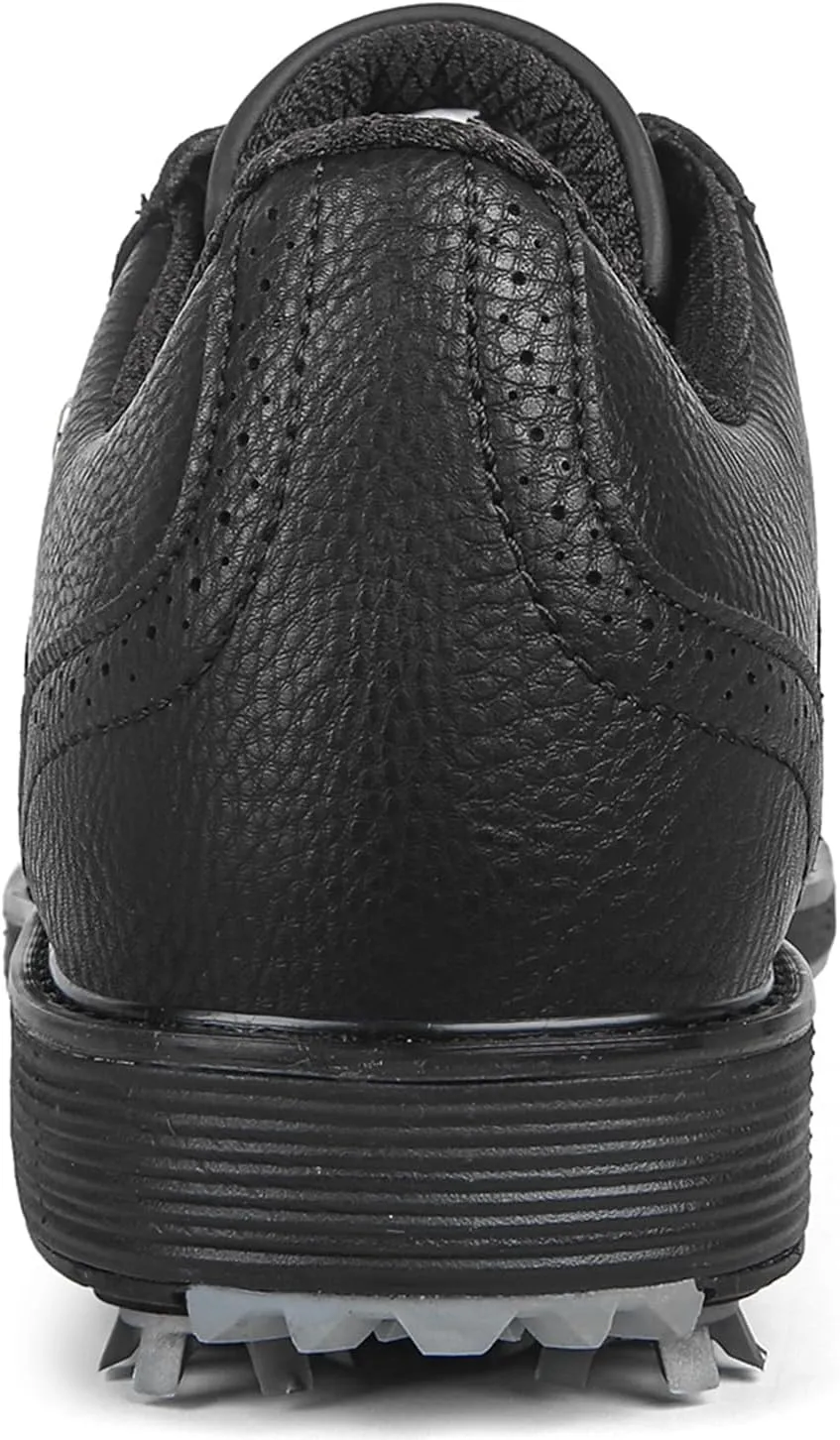 Spikes Golf Shoes Men Professional Golf Shoes Waterproof Walking Footwears for Golfers Outdoor Gym Sneakers