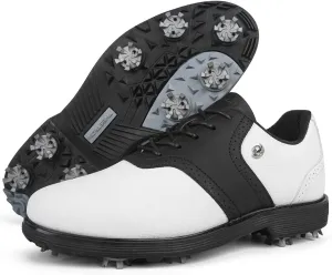 Spikes Golf Shoes Men Professional Golf Shoes Waterproof Walking Footwears for Golfers Outdoor Gym Sneakers