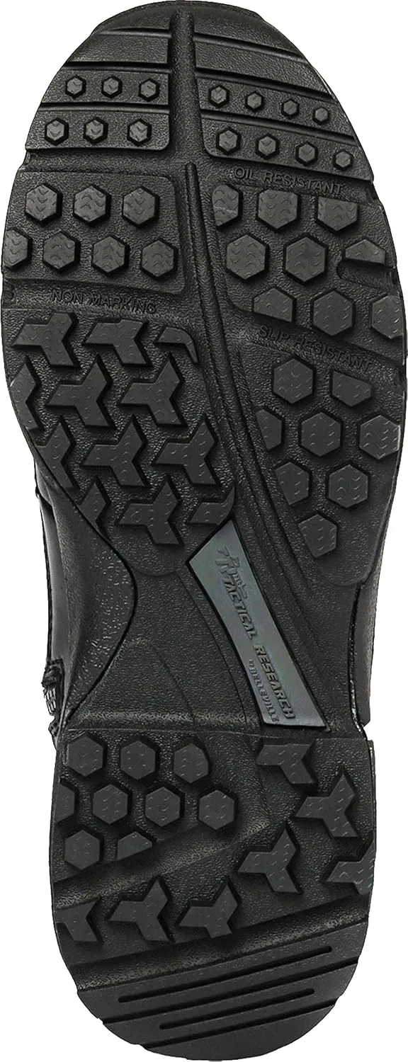 TACTICAL RESEARCH TR Men's TR CHROME TR998Z WP 8 Inch Waterproof Side-Zip Boot