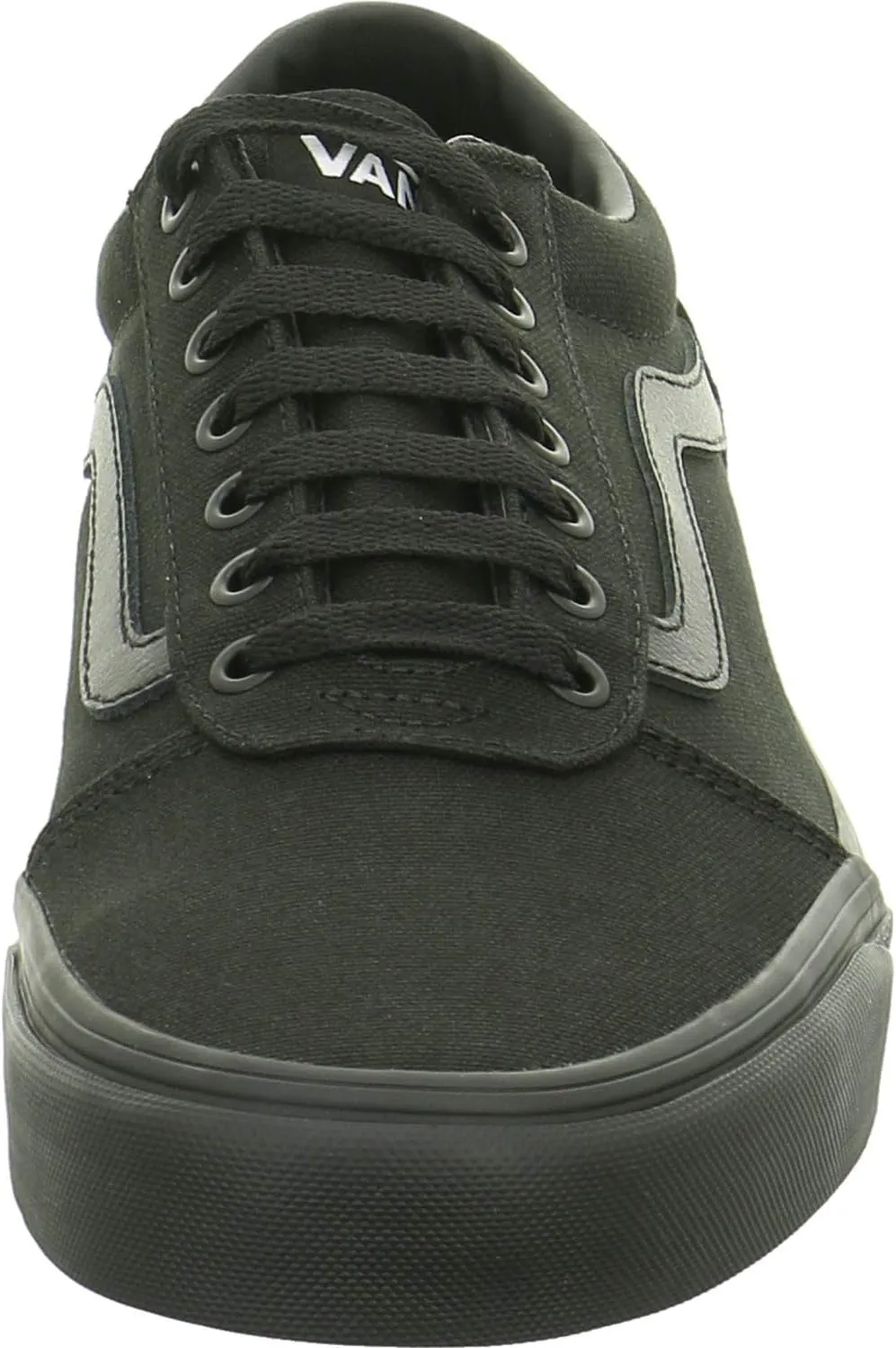 Vans Men's Ward Sneaker, Canvas Black/Black, 13