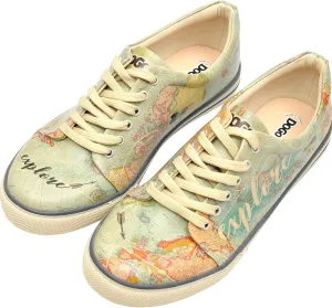 Vegan Leather Sneakers for Women - Handmade and Unique Fashion Sneakers for Women