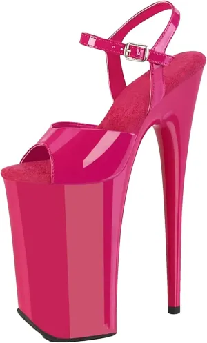 Women's 10-Inch Fetish Sandals - 26cm Thin Heels Show Artifact Model Shoes