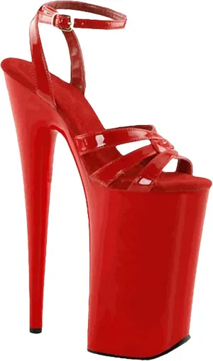 Women's 9-Inch High Heel Sandals - 23cm Thin Heels Show Artifact Model Shoes