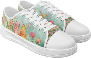 Womens Loafers Shoes Casual Slip-On Canvas Shoes Breathable Sneakers for Women Low Top Sneakers 5.5-13.5