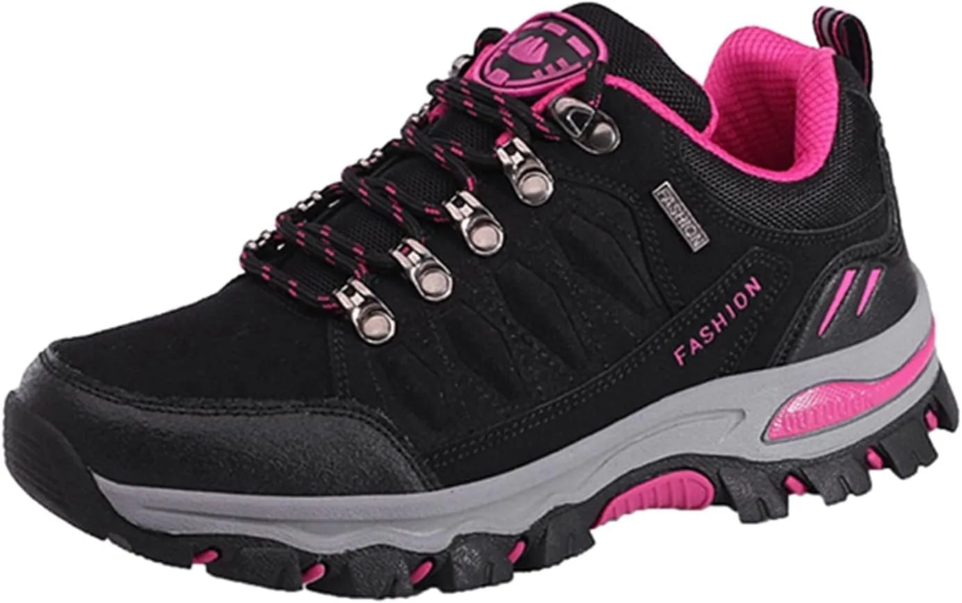 Women's Sneakers Outdoor Sports Climbing Hiking Shoes Waterproof Trekking Running Shoes Anti-Slip Wear-Resistant Climbing Shoes