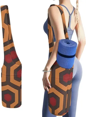 Yoga Mat Bag Carriers Cute And Personalized Yoga Bag for Women Shining Overlook Printed Yoga Bags And Carriers Fits All Your Stuff