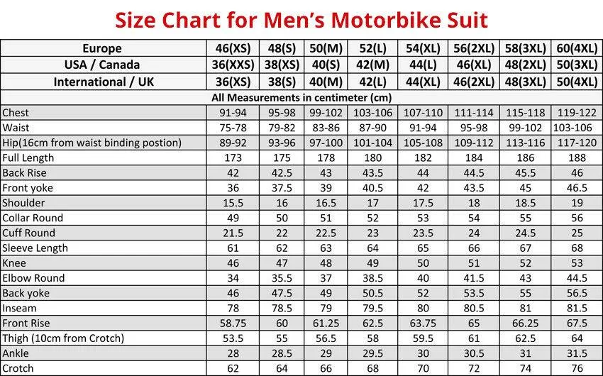 ZMS-001 Customized Motorcycle Racing Suit